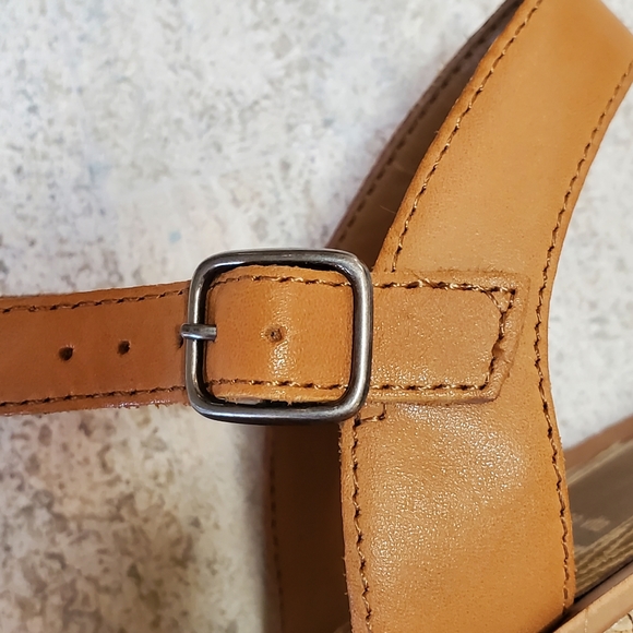 Dolce vita leather and cork platform sandal - Picture 15 of 16